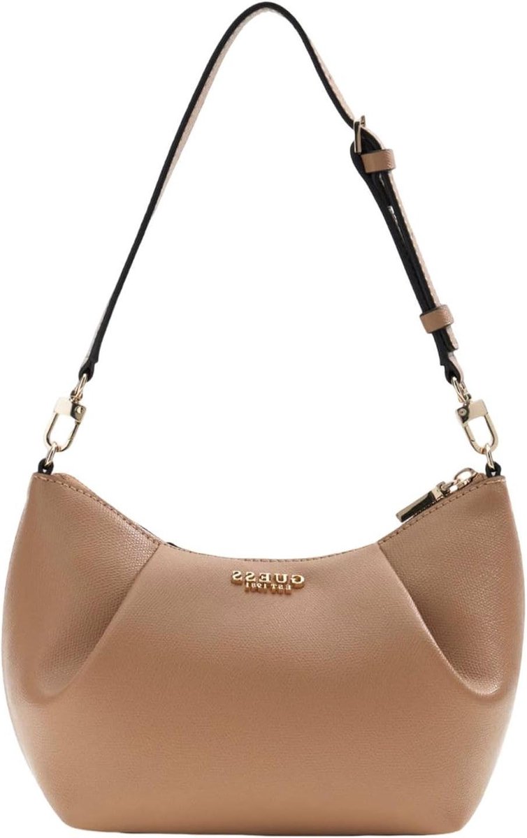 Schoudertas Amorette - Dames tas - Dagelijks gebruik - Twee afneembare banden - 25 x 17 cm - Beige Taupe