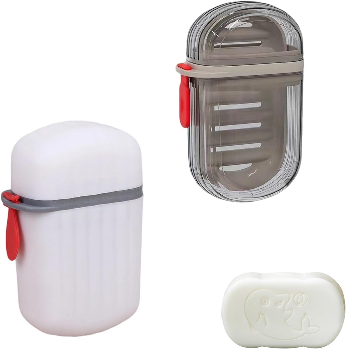 Reiszeepdoosje Set van 2 - Ideaal voor Vakantie, Outdoor Activiteiten en Campinggebruik