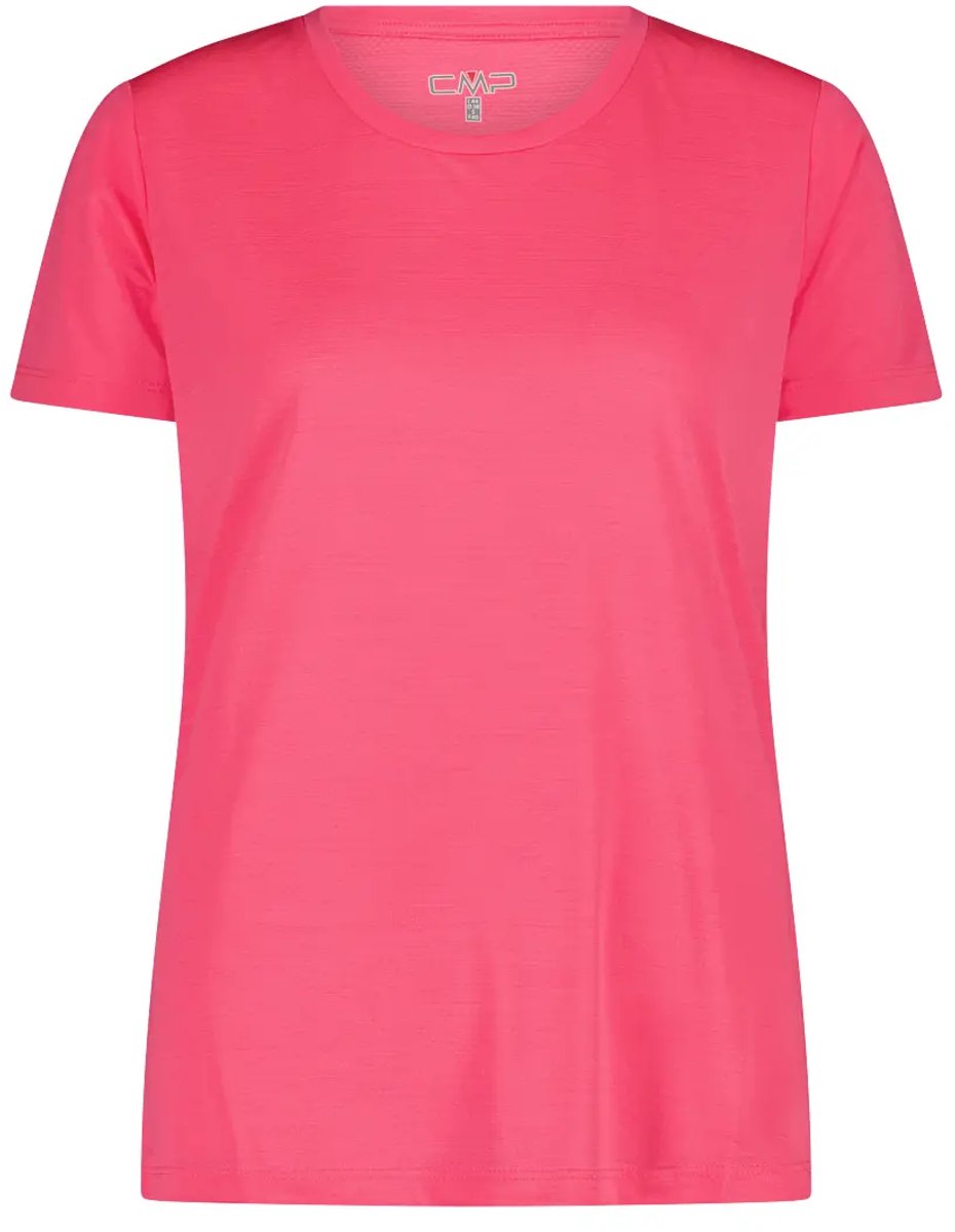 T-shirt met grote hals dames CMP Roze