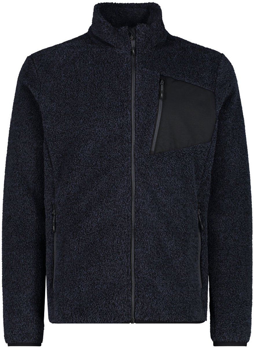 Fleece CMP Titanio Nero