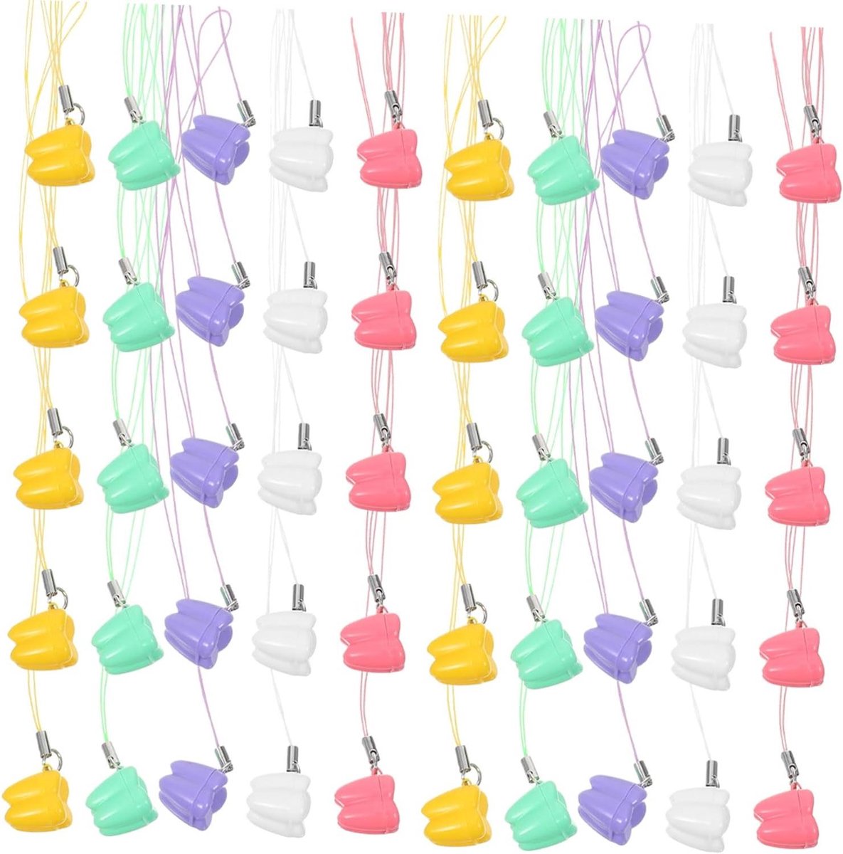 Melktand Doosjes - Tandenhouder Kinderen - Aandenkens Bewaren - Veelzijdige Organizer - 1.8 cm - Diverse kleuren