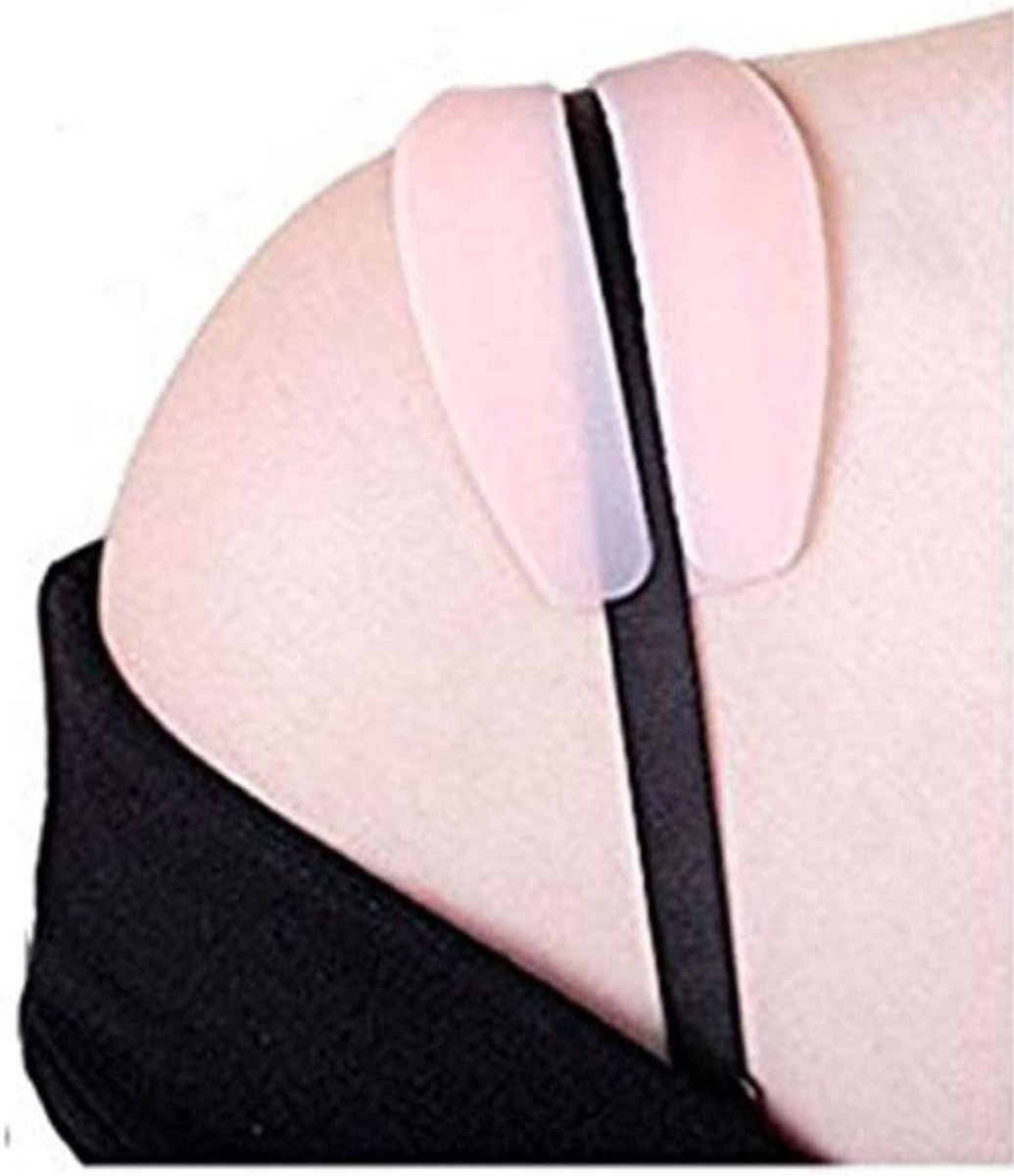 Zachte siliconen kussentjes - Schouderpads - Comfort verhogen - Voorkomt insnijden - 1 paar - Transparant