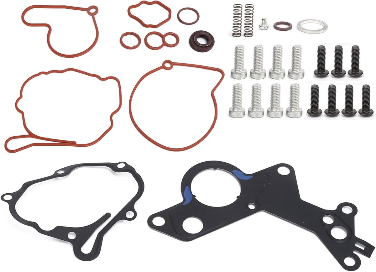 Vacuum Fuel Tandem Pump Repair Kit Vacuum Pump Rebuild Kit 038145209 Replacement for 1.2TDI 1.4TDI 1.9TDI 2.0TDI - ShopVlot