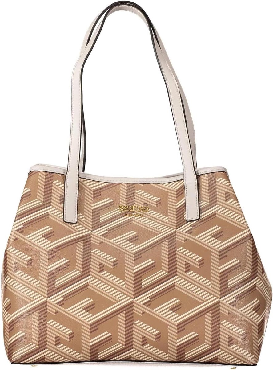 Dames Tote - Grote tas - Dagelijks gebruik - Afneembare binnentas - 45 cm breed - Taupe