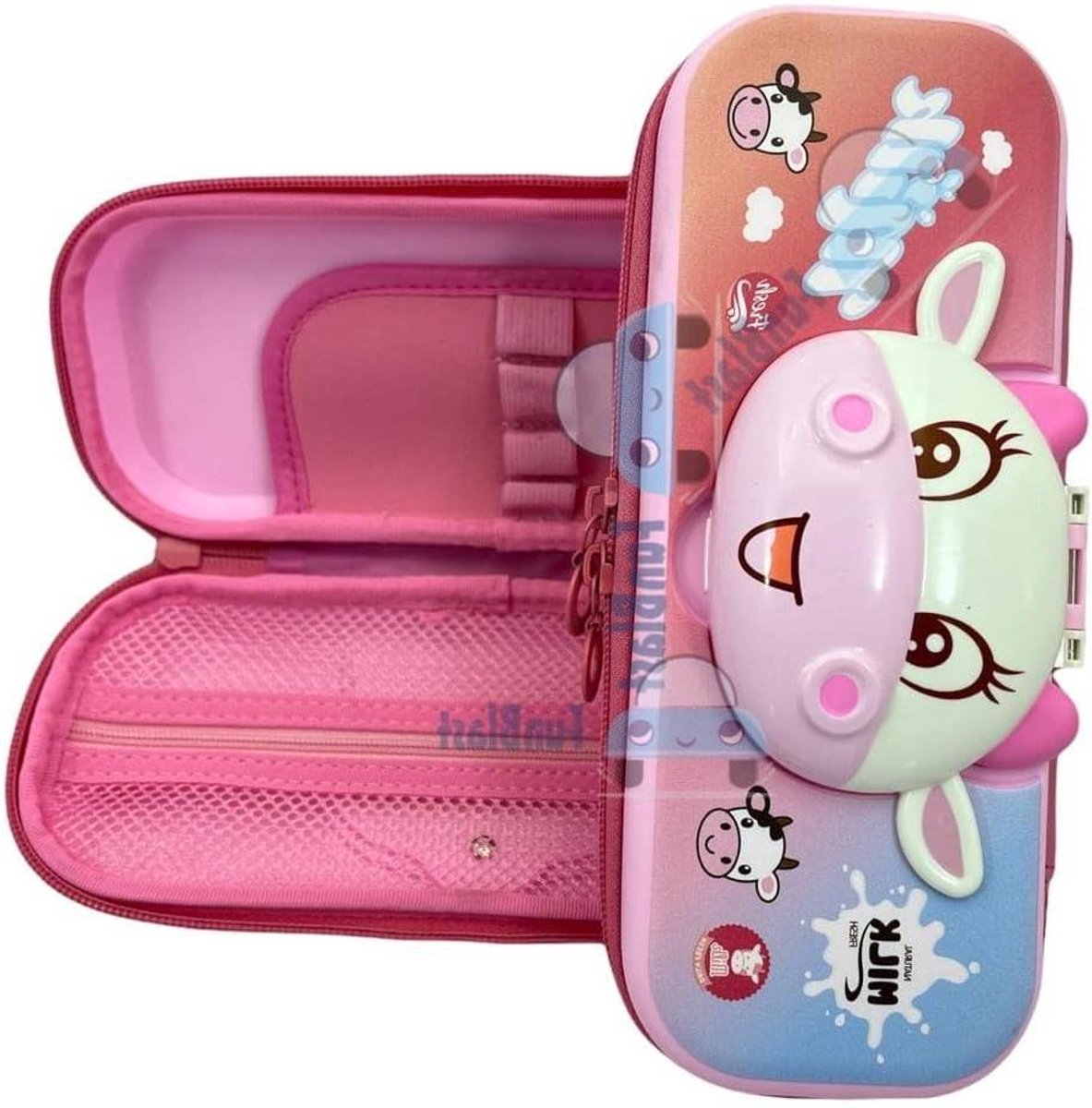 Cartoon Etui - Pennendoosje Kinderen - Opbergen van Spullen - Lichtgewicht en Duurzaam - 9 x 3 x 21 cm