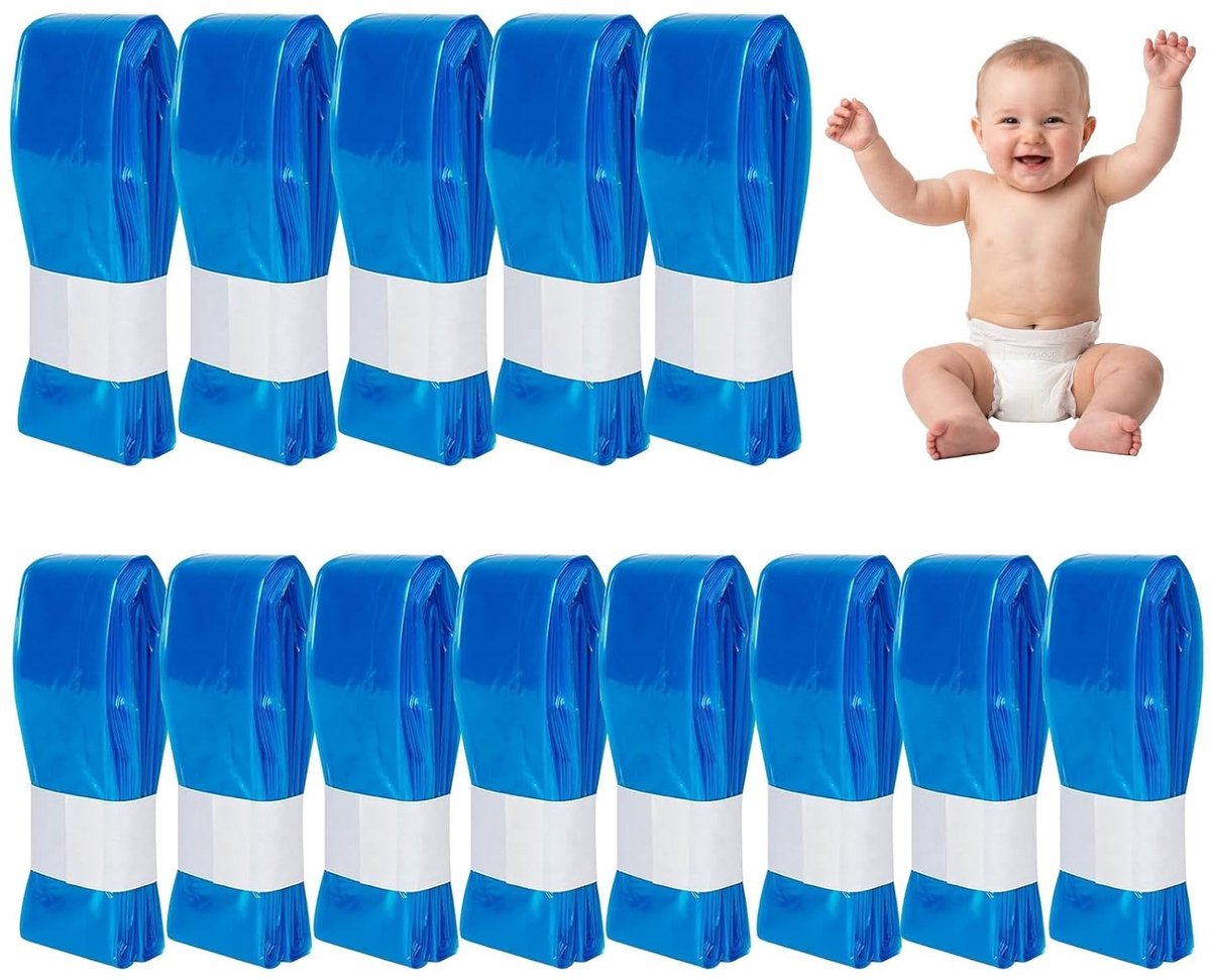 Luieremmer - Transparant - 4,5 m x 26 cm - PE Materiaal Met Geurbarrière - Navulling Voor Babyverzorging