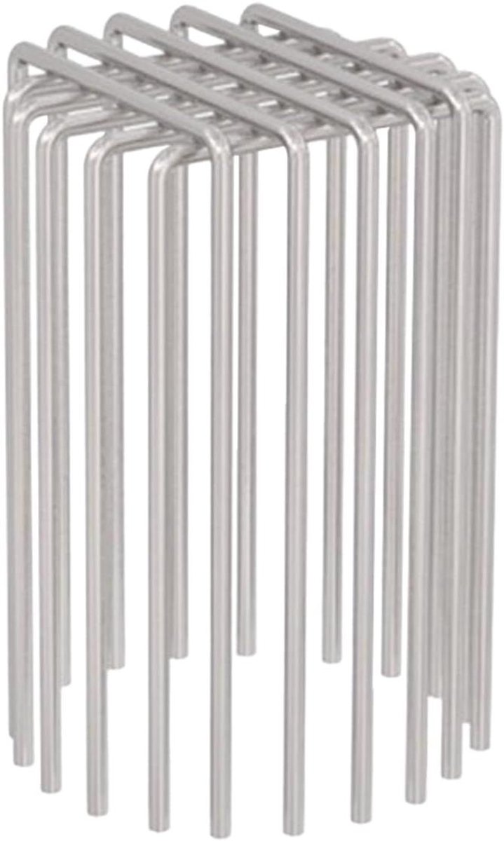 Regenpijp Beschermer - Bladvanger Goot - Voorkomt Verstoppingen - Verstelbaar Gaasfilter - 7 x 10 cm - Zilver