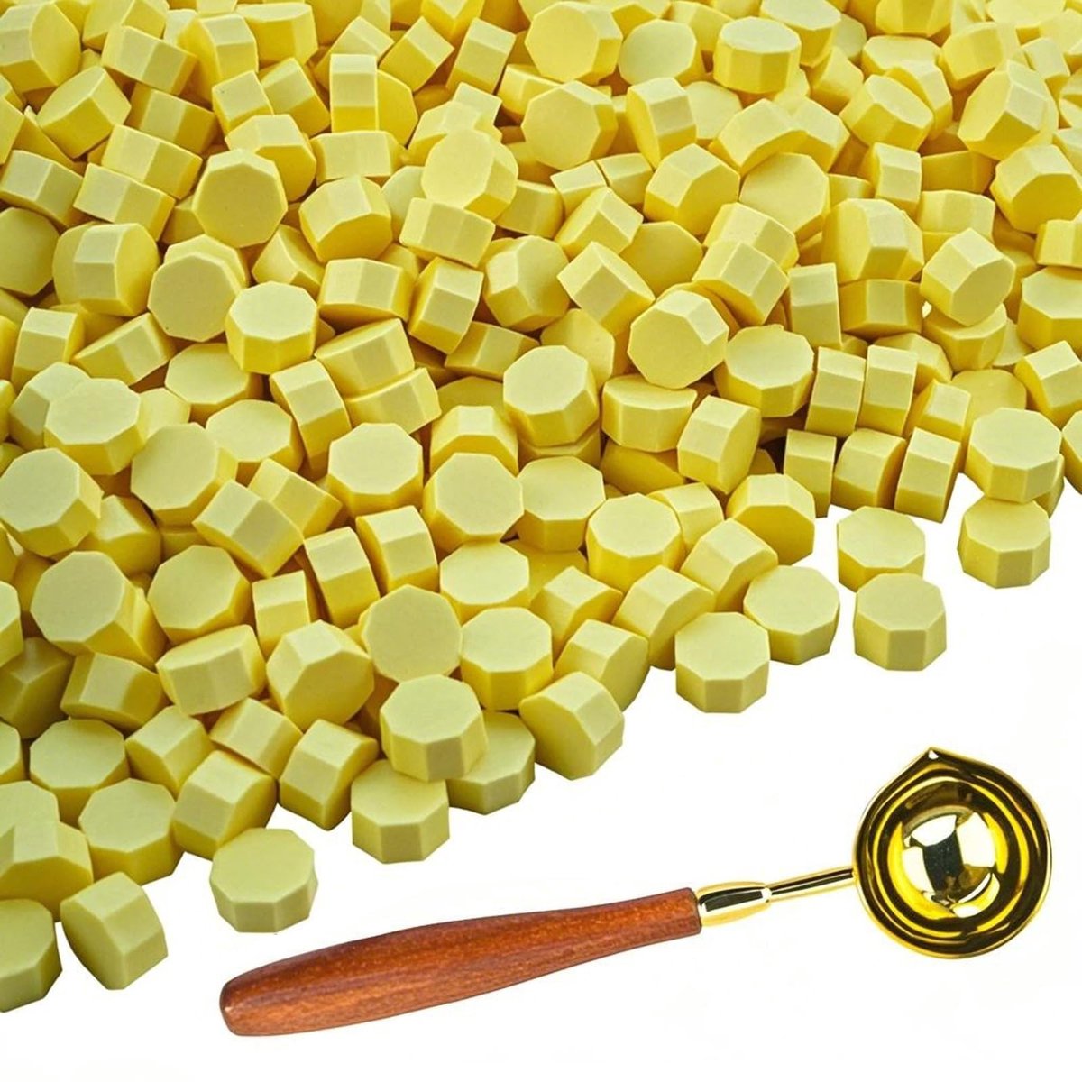Omgoods - Compleet Wax Seal Kit met 600 Gele Seals