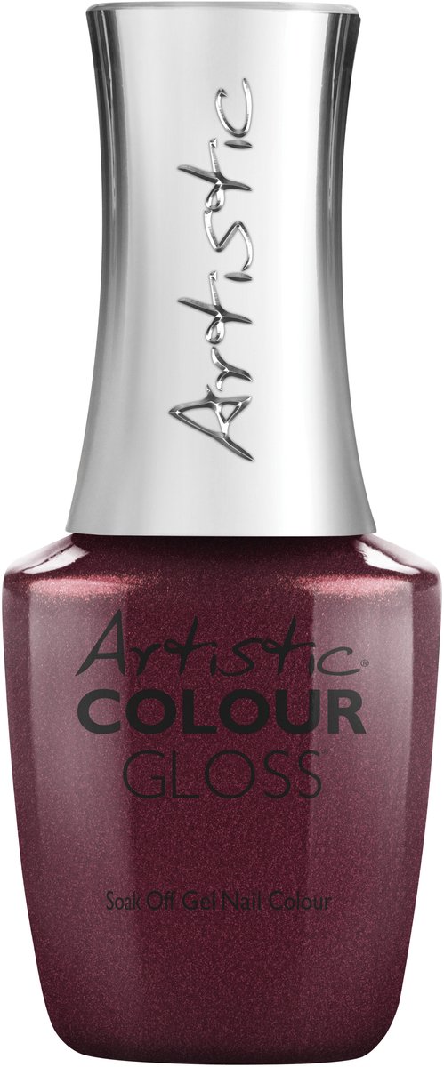Artistic Nail Design Colour Revolution 'Fae Fire' (Donker Mauve Shimmer)