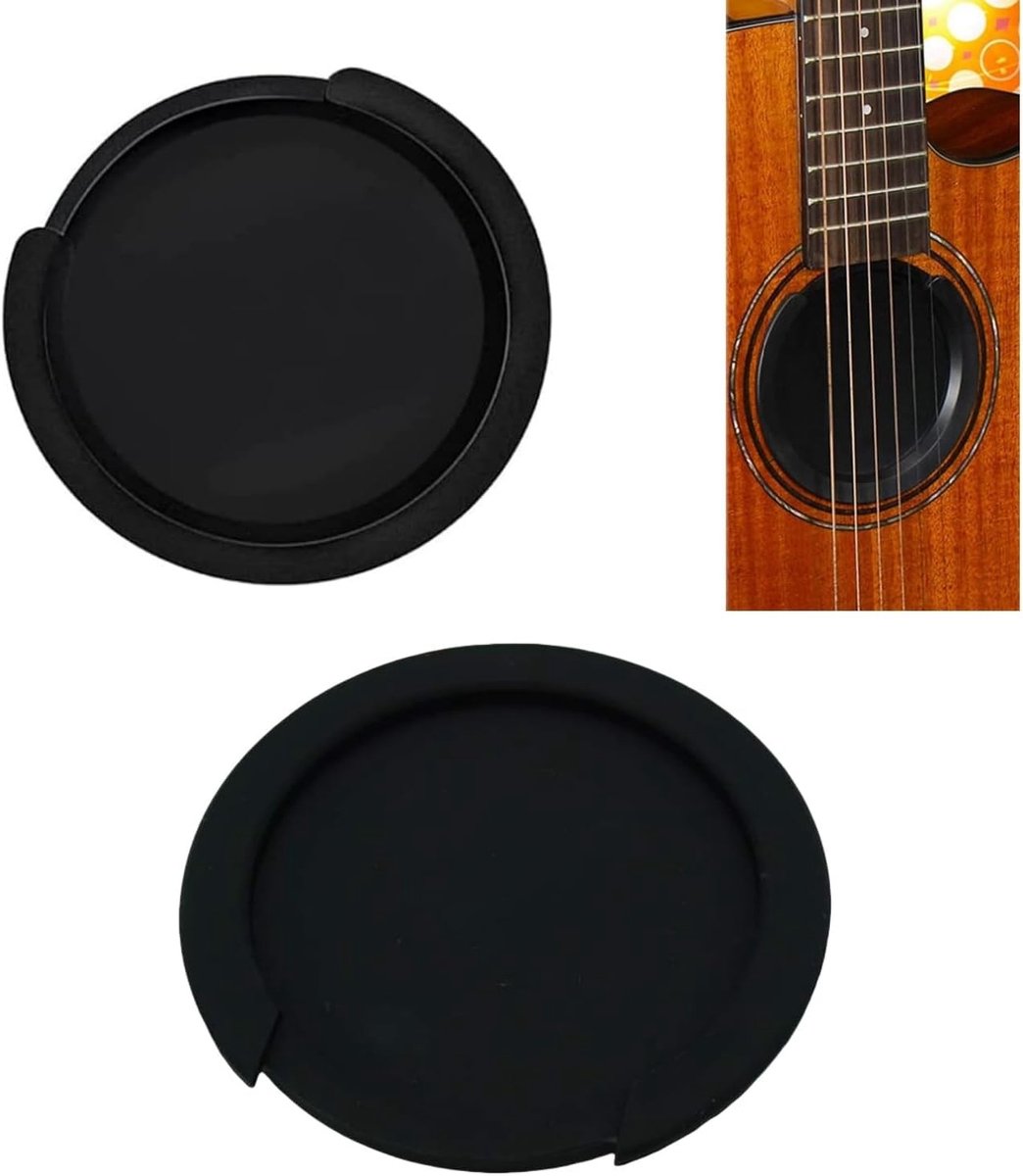 Geluidsopening Bescherming voor Akoestische Gitaar, 2 Stoppers voor Opname Studio, Resonantie Cover en Geluidsisolatie