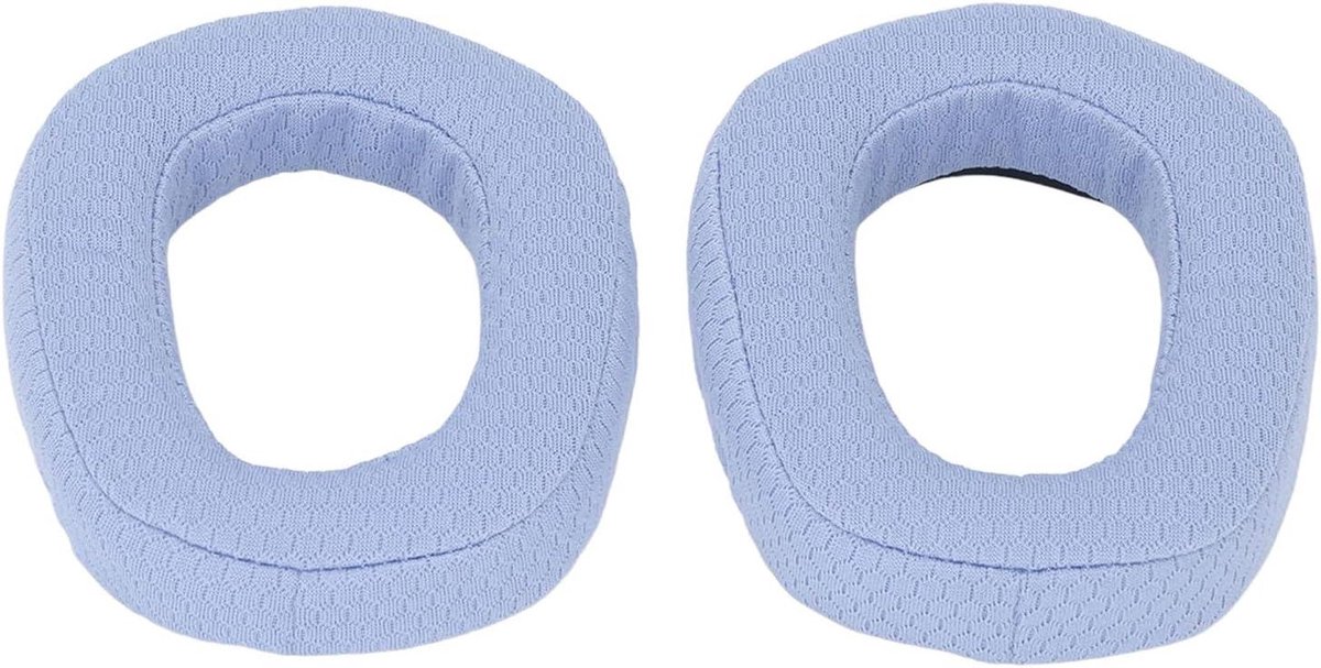 Vervangende Oorkussens - Oor Cushions - Gaming Comfort - Hoge Dichtheid Schuim - 24 Gram - Blauw
