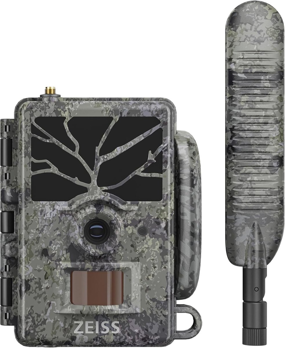 Wildcamera - Zwart - 12MP Full HD 1080p - 4G+ LTE SIM & App Bediening - Voor Natuurobservatie en Terreinbewaking