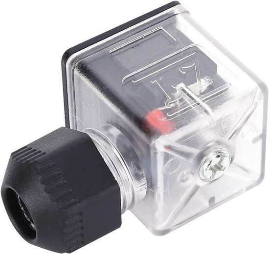 Waterdichte en stofdichte solenoïde spoel plug, universele indicator voor magneetventiel (12V) - Set van 5 stuks, ideaal voor tuinirrigatie en automatische systemen — afbeelding 3