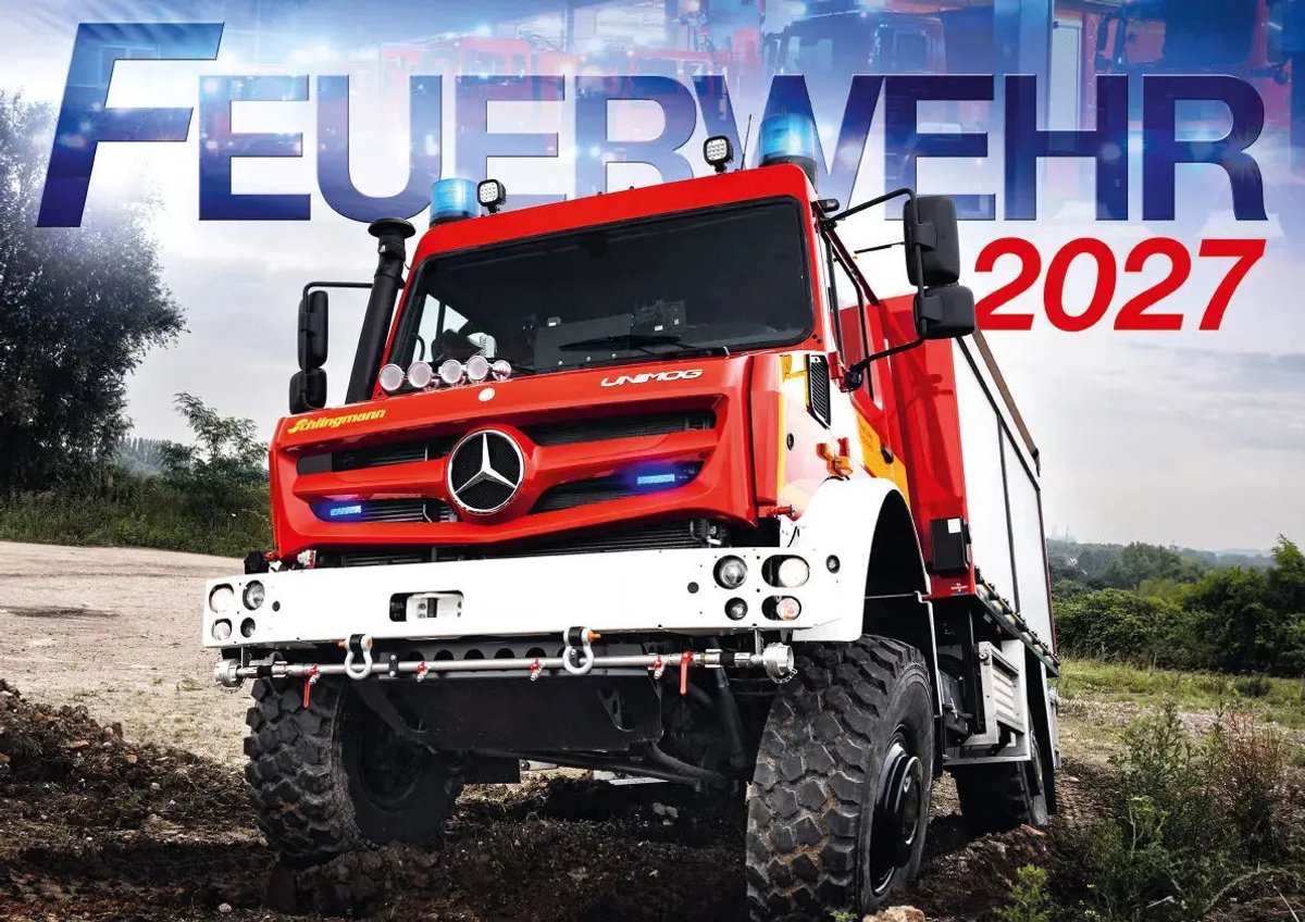 Brandweer A3 Kalender 2027