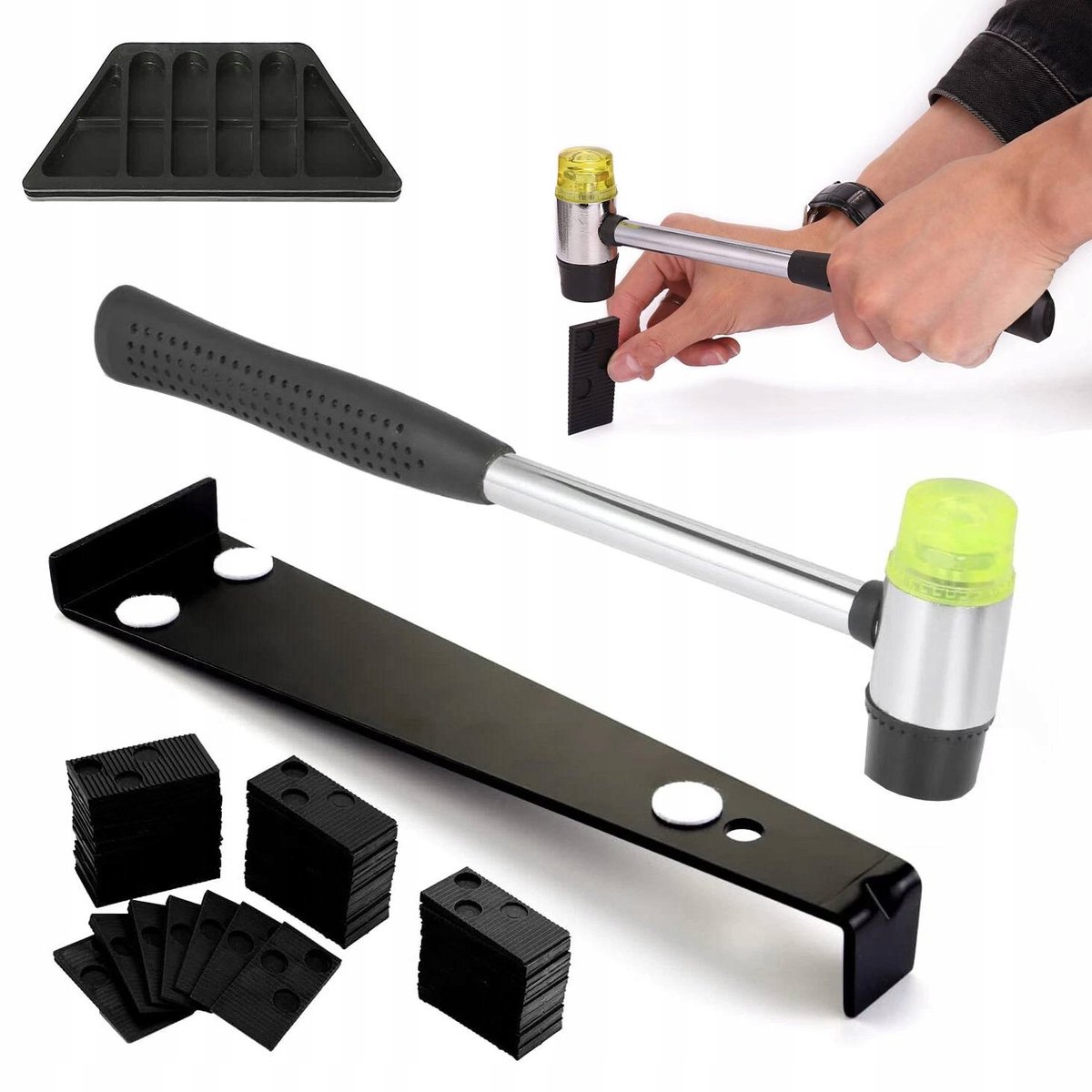 Complete Vloerinstallatie Set voor Laminaat & Hout - 7-15mm dikte