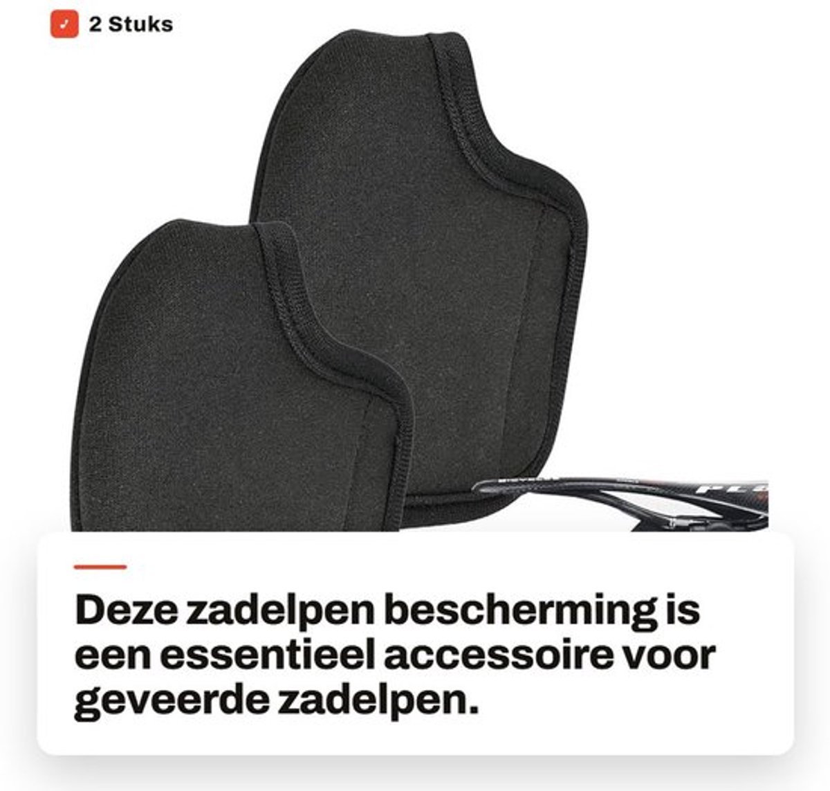 Zadelpen Vingerbeschermer - 2 Stuks - Neopreen Manchetten - Duurzaam Nylon - Antislip - Makkelijk te Monteren - Zadelpenbeschermer