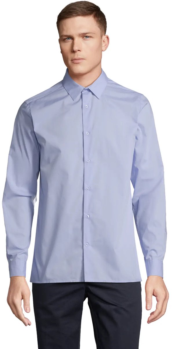 SOL'S Men´s Poplin Shirt Long Sleeve Bailey L04770 - sky blue - 3XL