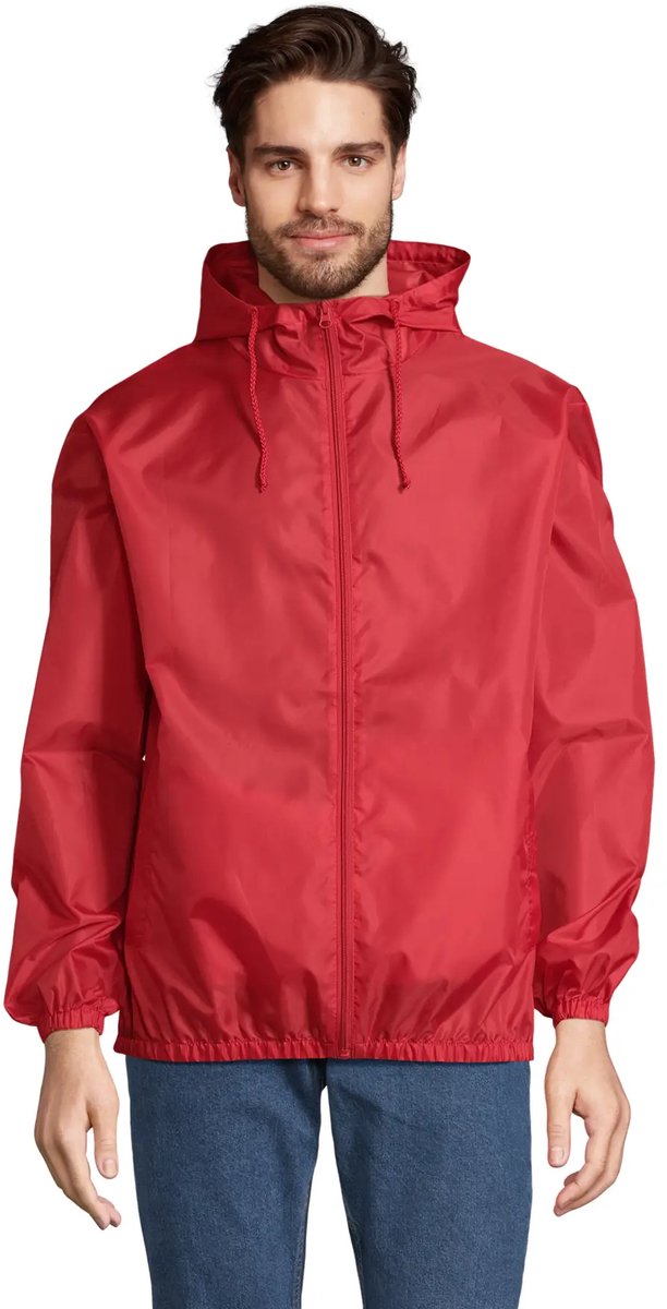 SOL’S Unisex Windbreaker Shield L04758 Rood