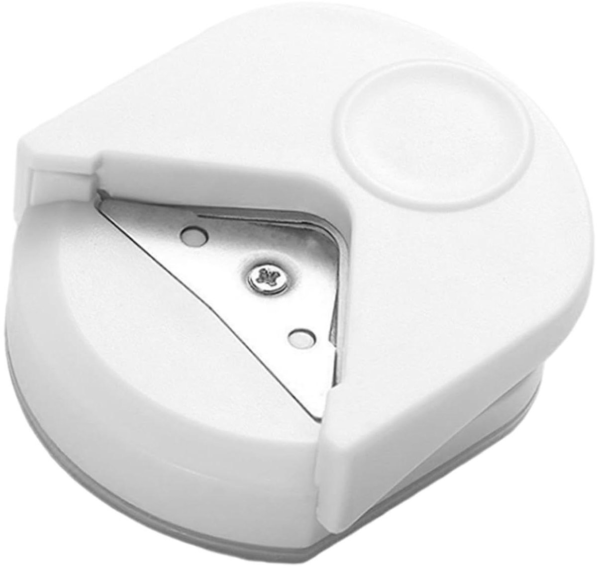 Hoekronder Papier - Papier Afronder - Knutselen Journaling - Ingebouwde Afvalbak - 4mm Straal - Wit