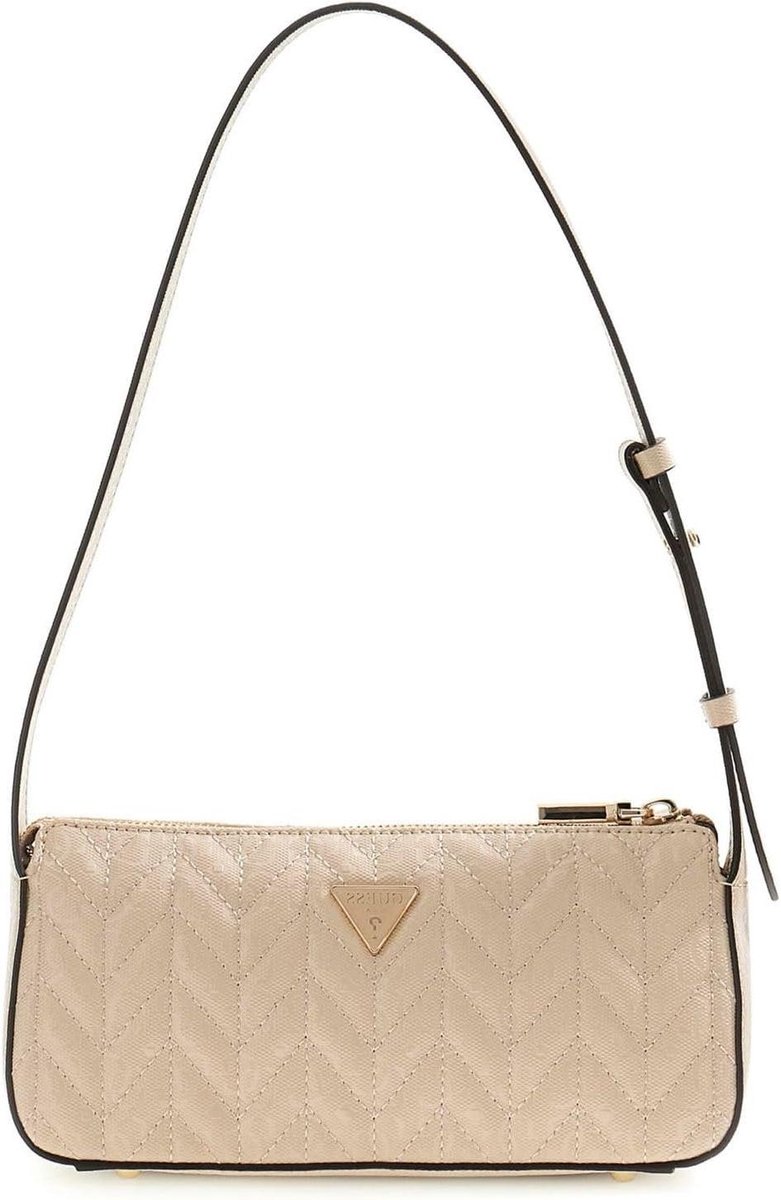 Schoudertas Mini - Dames Handtas - Dagelijks Gebruik - Verstelbare Band - 23 x 11 x 8.5 cm - Beige