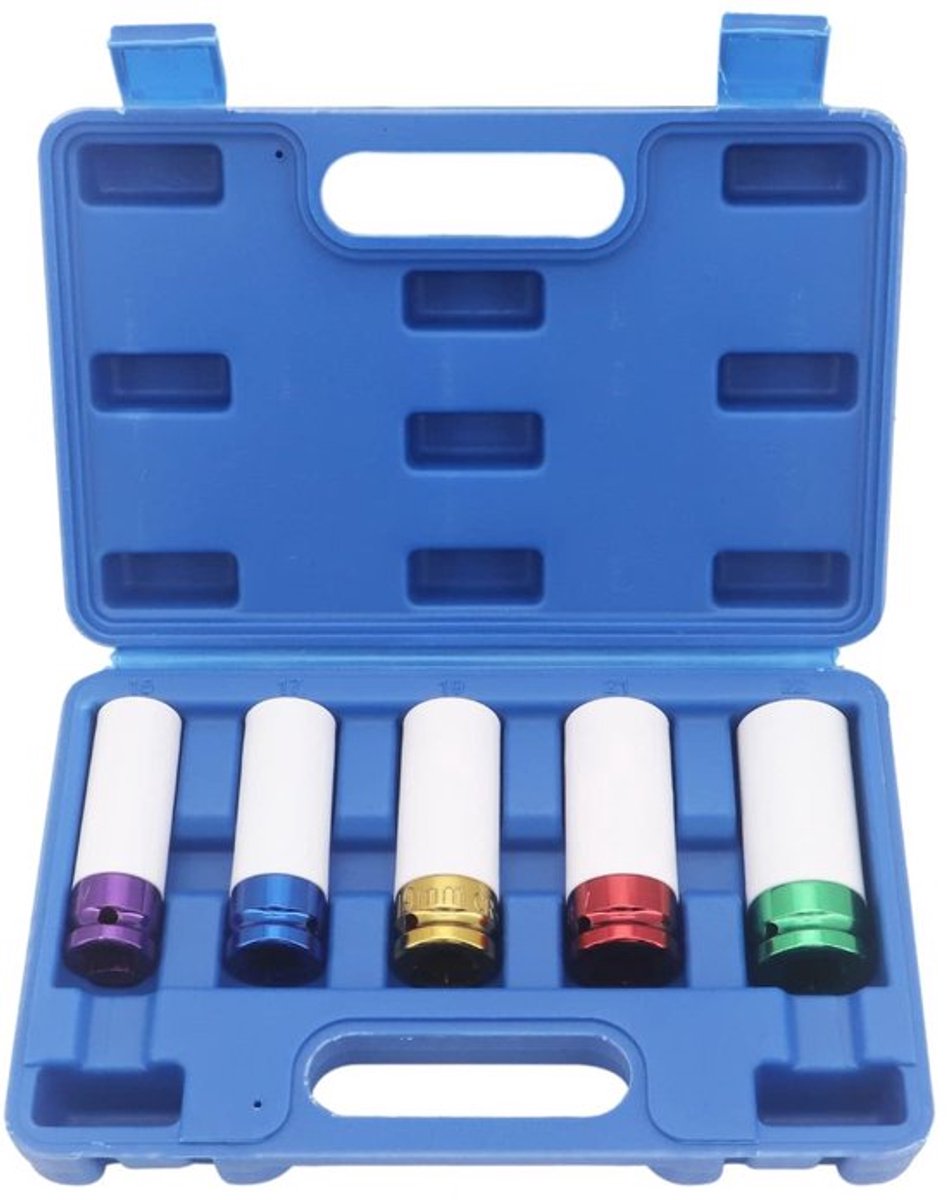 Bescherminzetstuk 1/2 inch dopsleutelset dopsleutelsets wielwisselgereedschap voor wielmontage slagmoersleutel set auto reparatiegereedschap