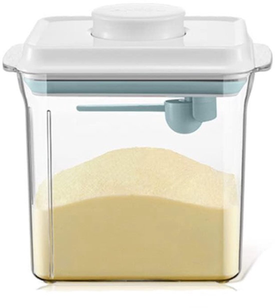 Melkpoederdispenser 1.7L - Voedselcontainer - Draagbare Bewaardoos - Vochtbestendig - Siliconen Afdichting - Food Grade Plastic