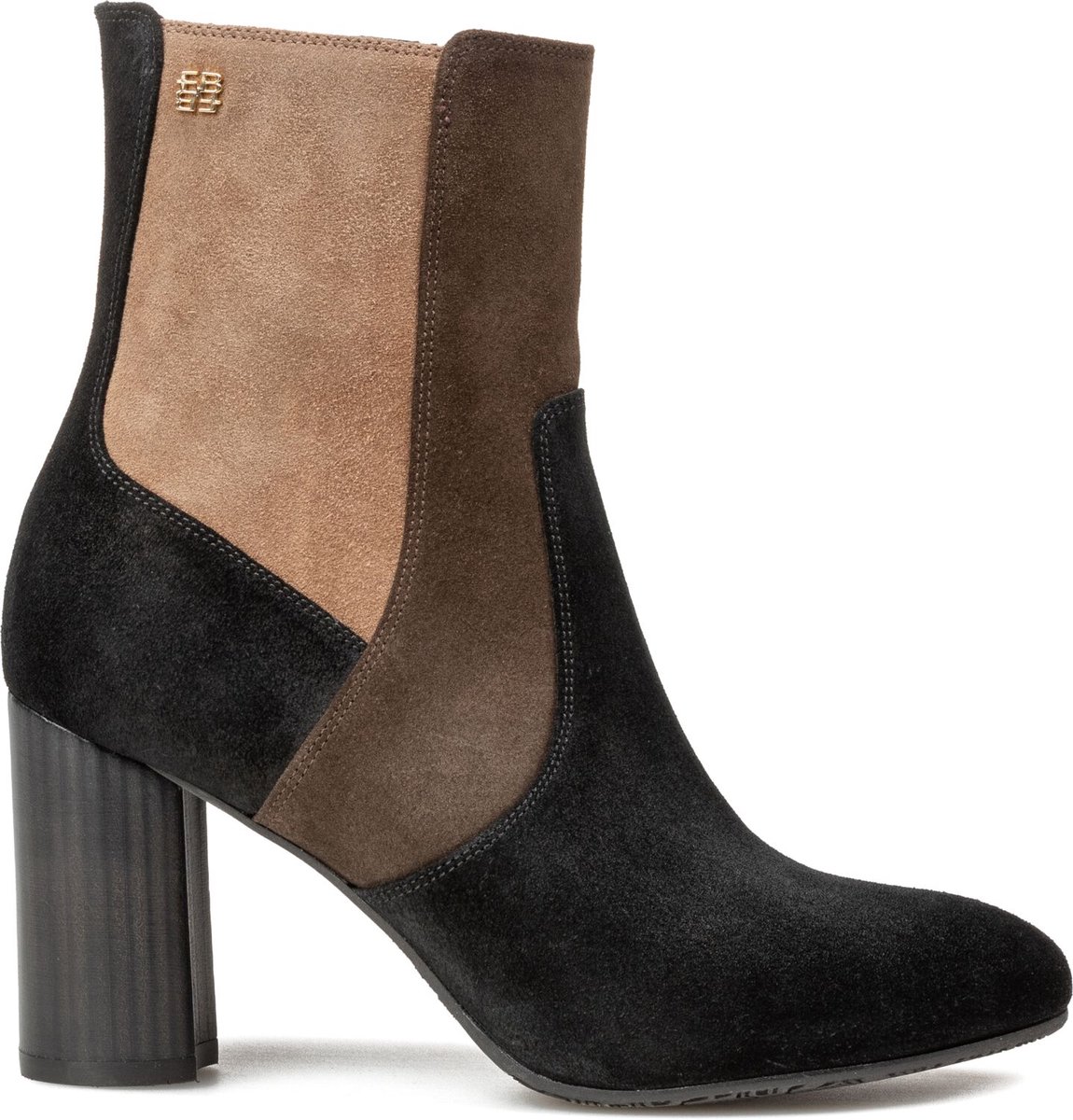 Floris Van Bommel Sfw-50075 Kaci Enkellaarsjes - Enkelboots met rits - Dames - Zwart - Maat 40