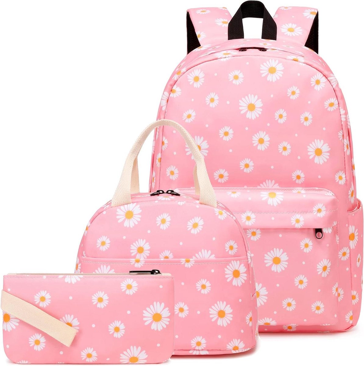Schooltas Meisjes - Rugzak Set - Naar School Gaan - 3-in-1 Set - 41.91 cm Hoog - Niet Gespecificeerd