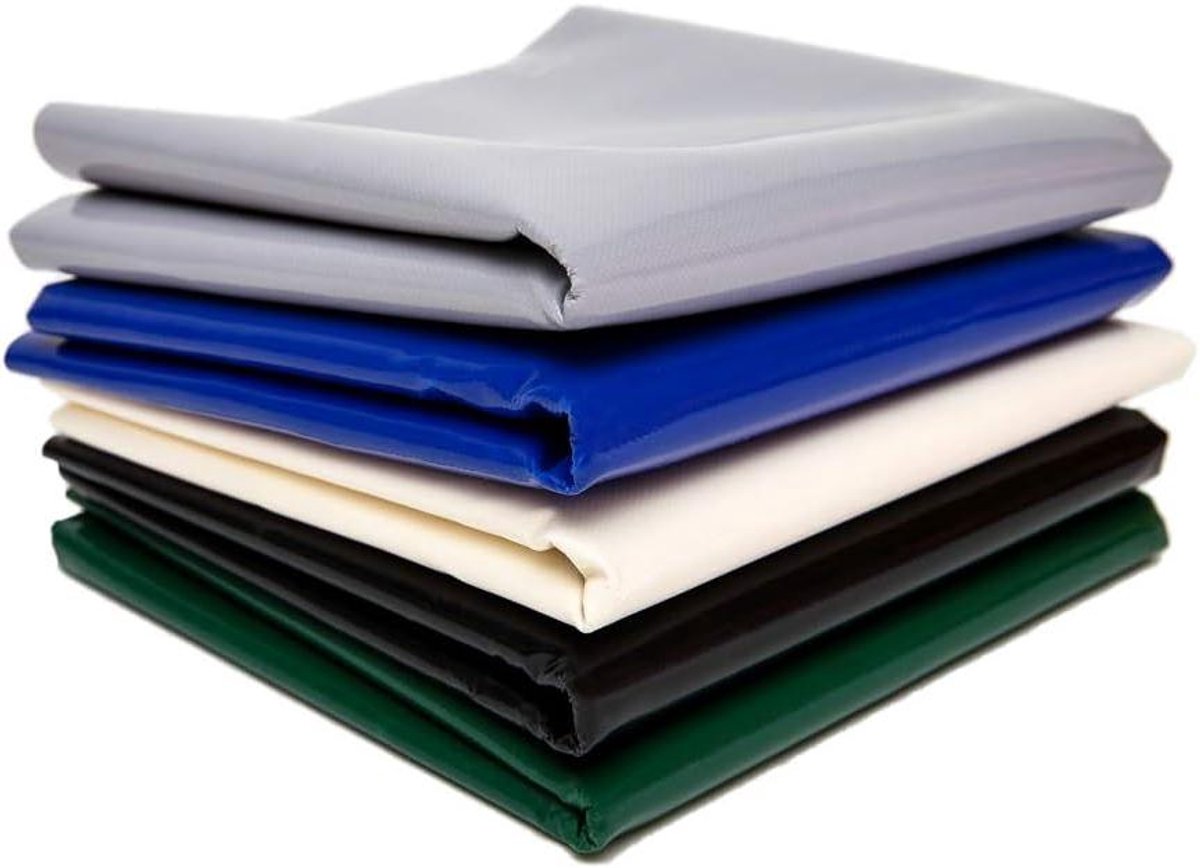 PVC vrachtwagenzeil - Afdekzeil Beschermzeil - Goederen Afdekken - Scheurvast en waterdicht - 3m x 11m - Wit
