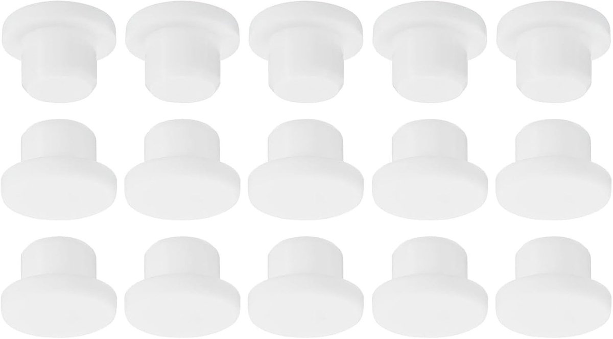 9-delige set siliconen gaatjespluggen, 14mm diameter, flexibele rubberen panelenafdichting, waterdicht en geschikt voor keuken en bulkheads