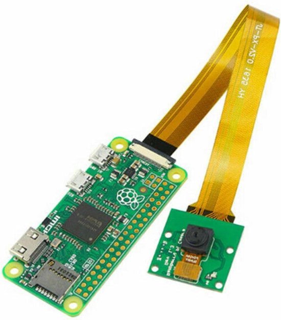Camera Module Board - Raspberry Pi Camera - Project Ontwikkeling - 500 Megapixel Sensor - 15 cm Kabel - Zwart