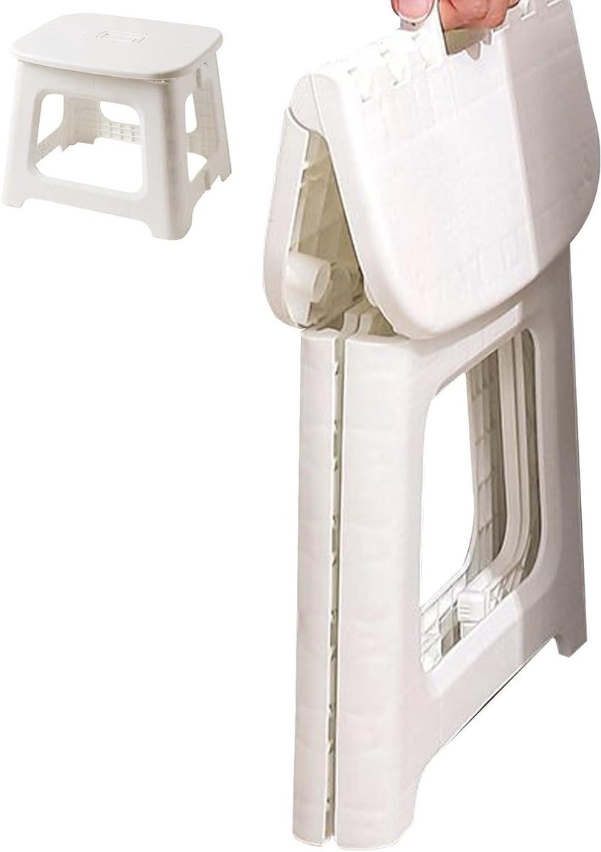 Klapstoel Kinderen - Kindertroon Speelstoel - Binnen en Buiten - Compact Opvouwbaar - 27.5 x 23.5 x 23 cm - Zwart