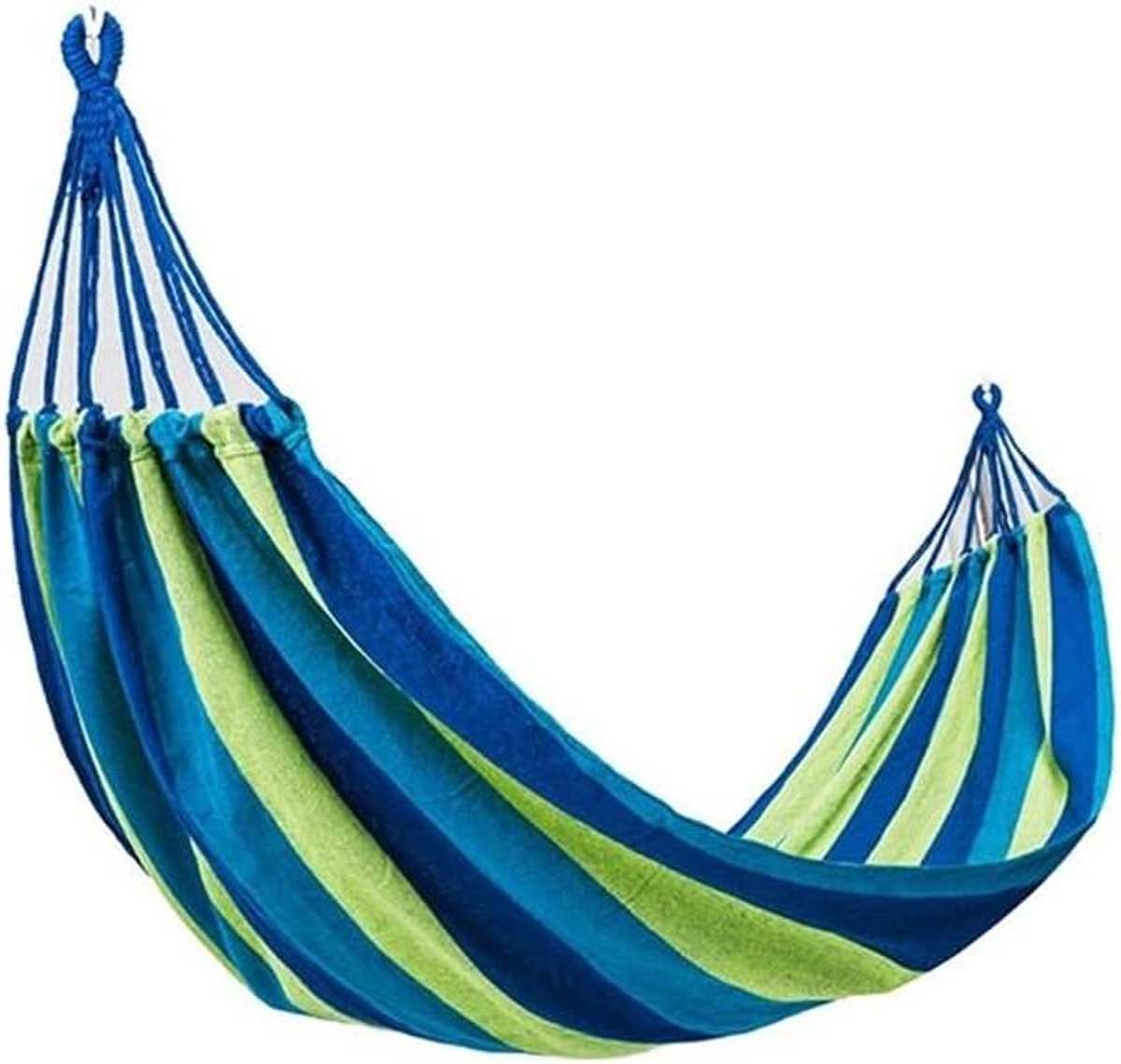Draagbare Hangmat - Reishangmat Schommelbed - Ontspannen Buiten - Canvas Campingmodel - 10 x 10 mm - One Color