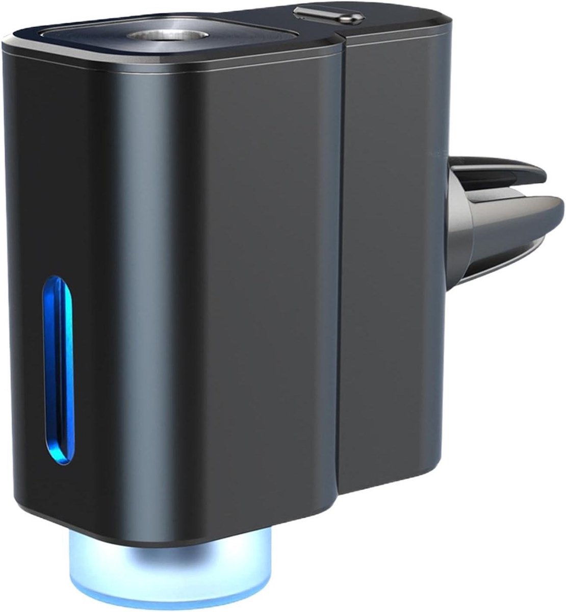 Auto Luchtverfrisser - Aromadiffuser Auto - Frisse Auto Cabine - Intelligente Bediening - Compact Design - Zwart