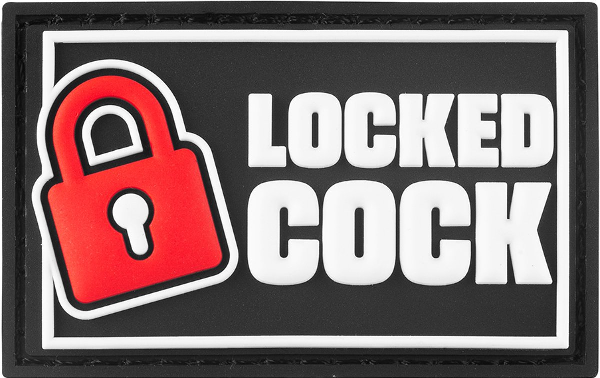Fuck&Fist - Wear It - LOCKED COCK - Fetish Tag met Klittenband