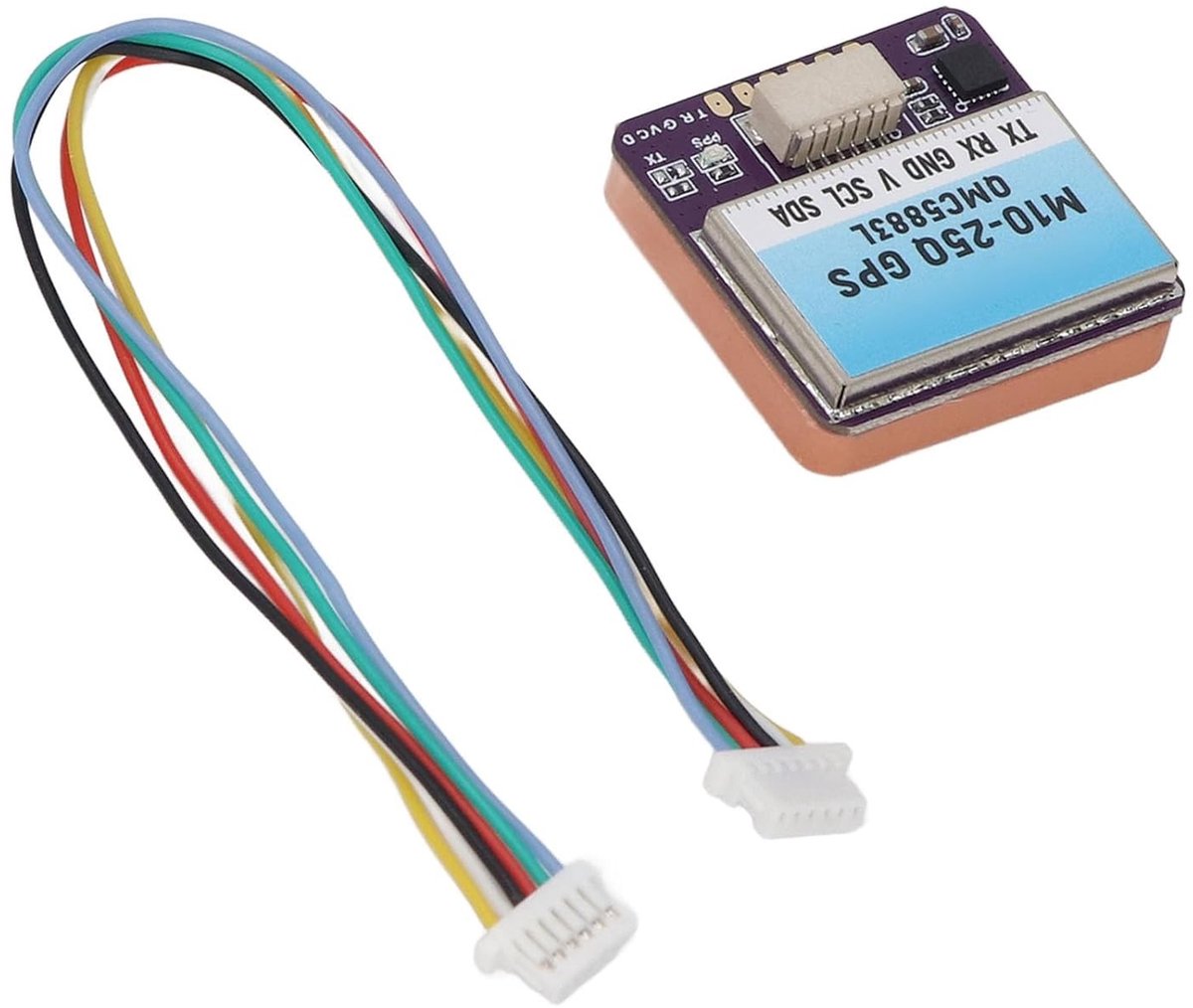 Geavanceerde GPS Module met QMC5883L Kompas, 10Hz Output en Laag Energieverbruik voor FPV Racing Drones en Vliegtuigen