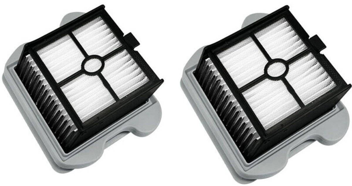 2 filters voor geschikt voor Roborock U10 dual-brush slimme reinigingsborstels