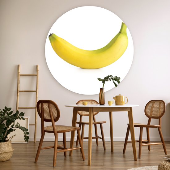 Copie de l'assiette en plastique Banana Wall Circle jaune ⌀ 140 cm