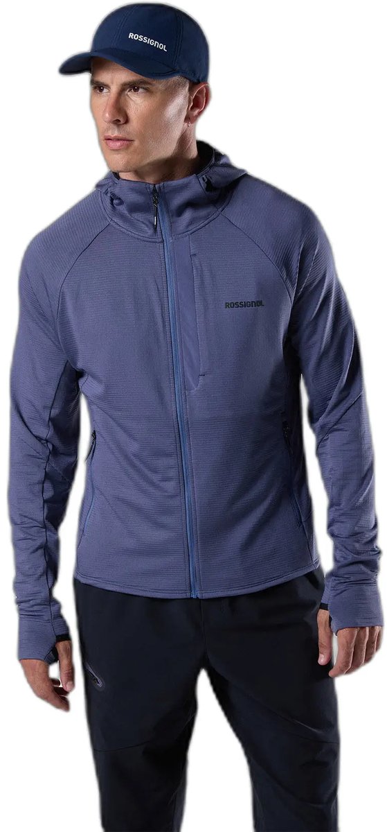 Hooded sweatshirt met rits Rossignol Textured Layer
