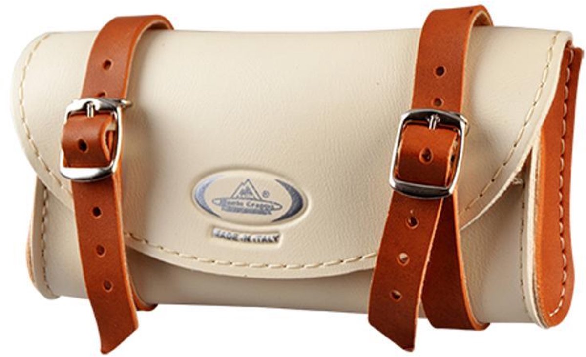 Leren zadeltas Selle Montegrappa Vintage