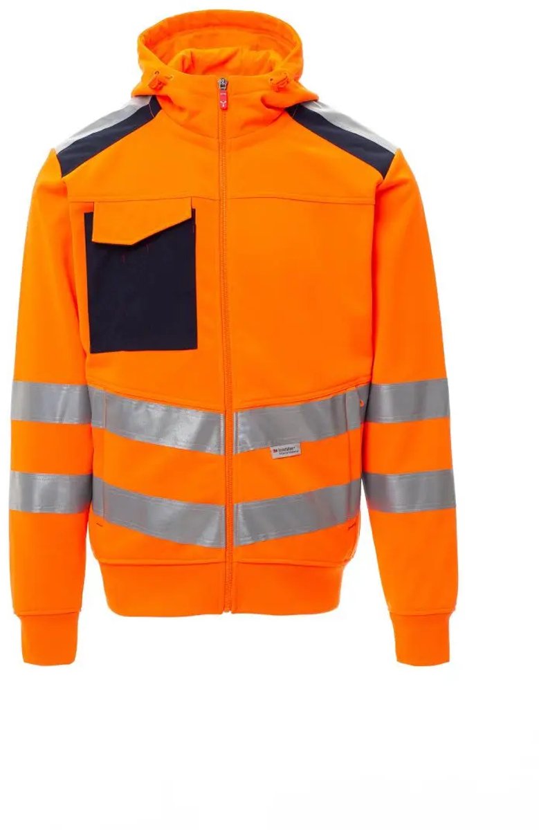Payper Leader - fluorescent orange/navy blue - S