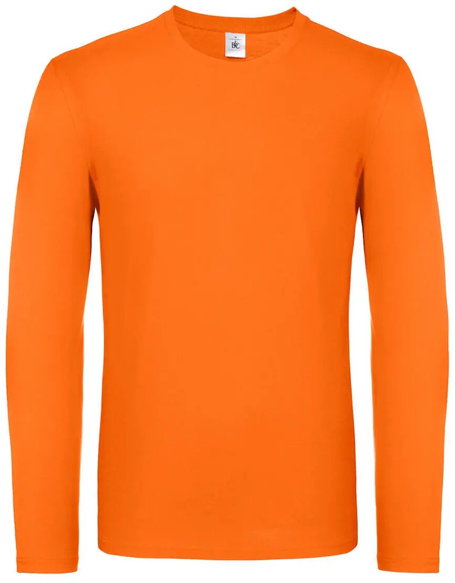 T-shirt met lange mouwen B&C E150