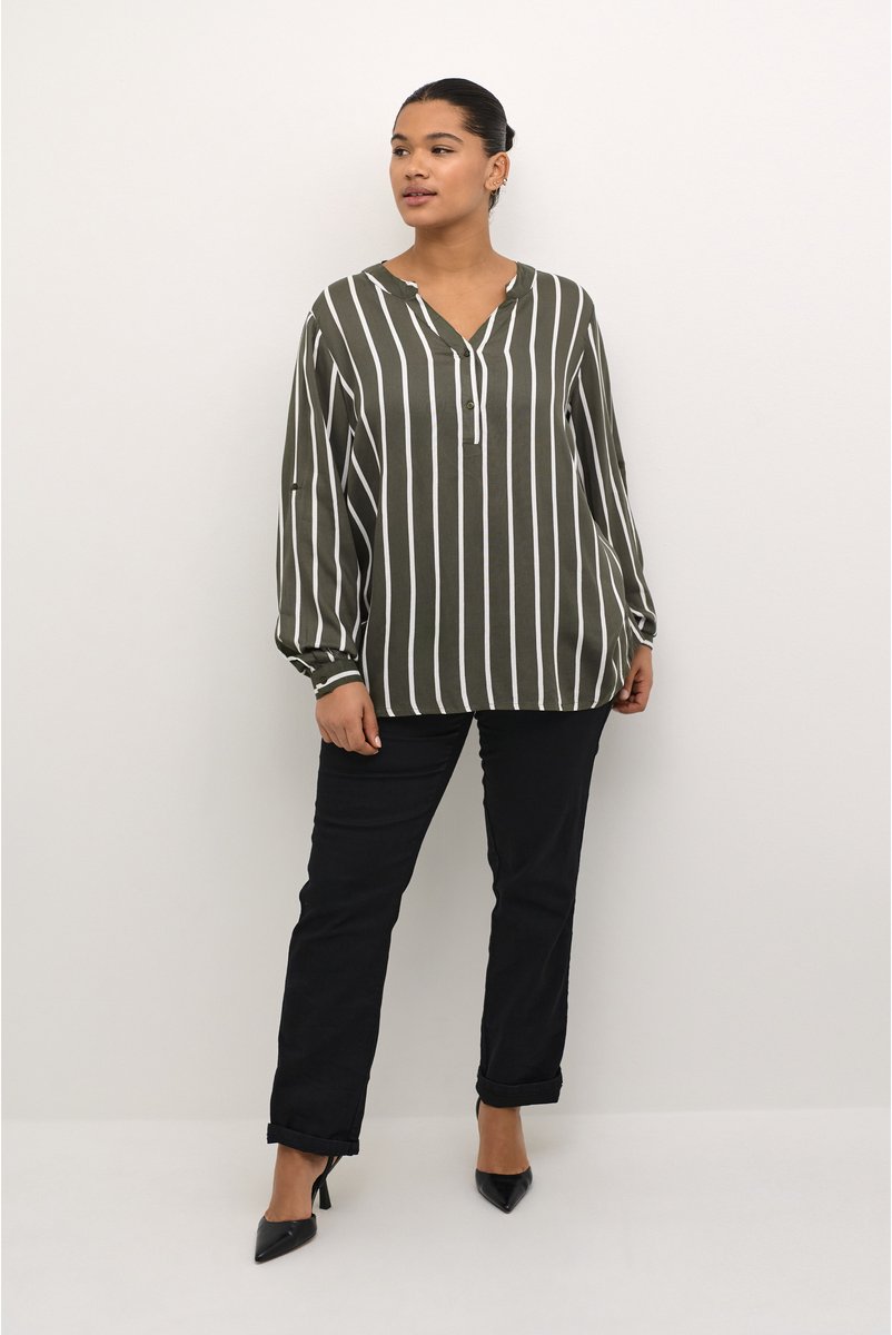 Vrouwenblouse KAFFE Curve Sida