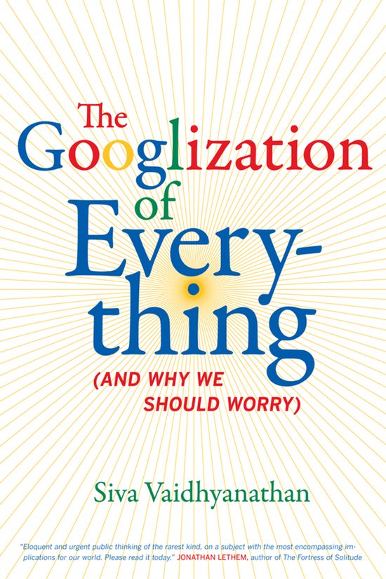 Googalization Of Everything - cover
