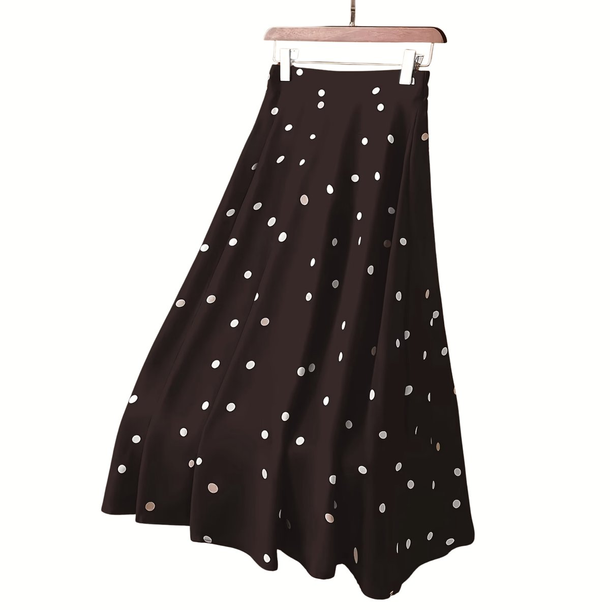 Currero Broekrok Dames Skort Skirts Skirt Rok Midi Korte Broek Culotte Wandelrok Rokje Legging Koffie 1XL Bruin