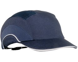 JSP hardcap A1+ veiligheidspet, marineblauw 50 mm