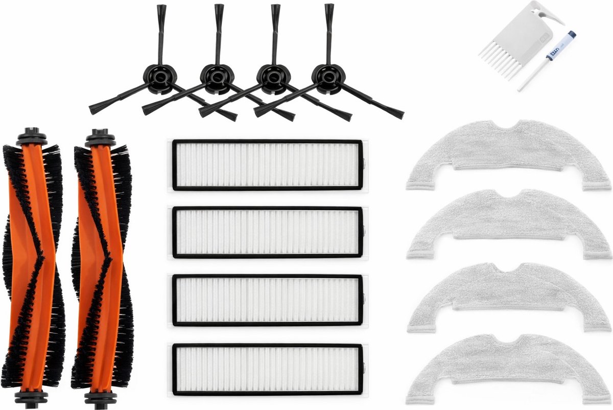 Propex Parts Vervangingsset Z10 pro - Compatible Dreame Z10 Pro-serie - Robotstofzuigeronderdelen