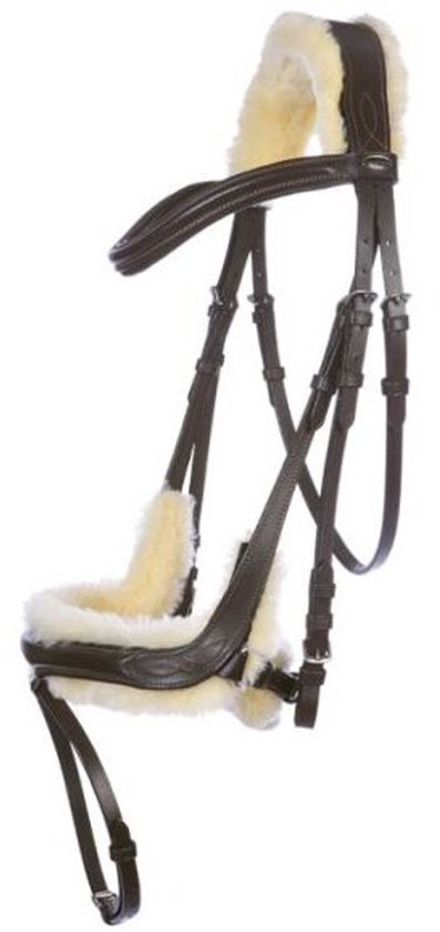 Hoofdstellen voor paarden Kavalkade Ivy W. Sheepskin Hoofdstellen voor paarden Kavalkade Ivy W. Sheepskin