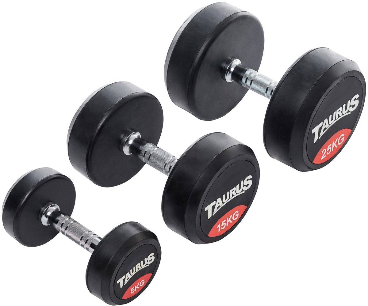 Taurus Dumbbell Gerubberd 2,5 kg