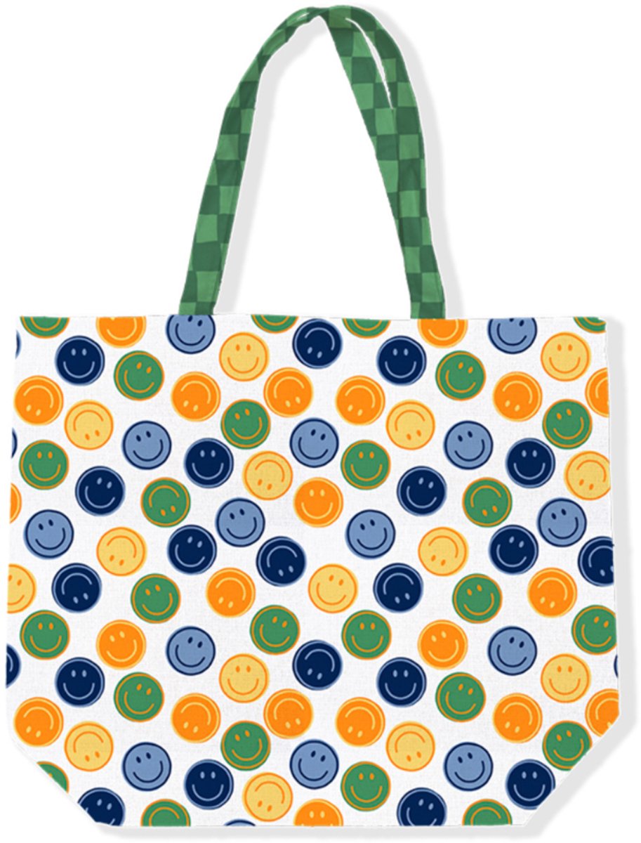 KP® Tas Smiley Green/Blue